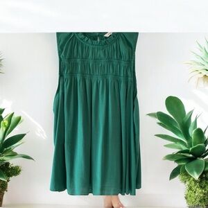 Nine West Sleeveless Emerald Blouse